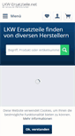 Mobile Screenshot of lkw-ersatzteile.net